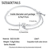 Wholesale Jewelry Accessories Animal Zodiac Style Silver Plated Claw Safety Chain Bracelet For Women