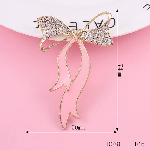 Wholesale Jewelry Accessories Bow Tie Dripping Oil Style