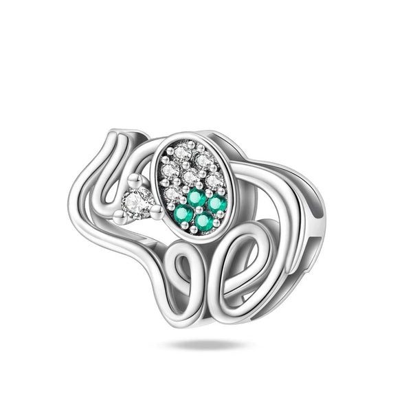 Wholesale Jewelry Accessories Bracelet Silver Plated Firefly Lily Of The Valley Luminous Charm Beads Dripping Oil Original Design