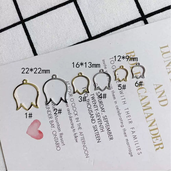 Wholesale Jewelry Accessories Copper Alloy Real Gold Plated Morning Glory Earrings