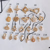 Wholesale Jewelry Accessories Copper And Zircon Inlaid Love Moon Wings Cross Pendant