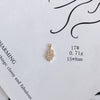 Wholesale Jewelry Accessories Copper And Zircon Inlaid Love Moon Wings Cross Pendant