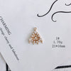 Wholesale Jewelry Accessories Copper And Zircon Inlaid Love Moon Wings Cross Pendant