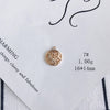 Wholesale Jewelry Accessories Copper Inlaid Zircon Moon Star Leaf Fan Pendant