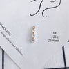 Wholesale Jewelry Accessories Copper Inlaid Zircon Moon Star Leaf Fan Pendant