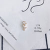 Wholesale Jewelry Accessories Copper Inlaid Zircon Moon Star Leaf Fan Pendant