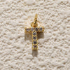 Wholesale Jewelry Accessories Copper Plated Real Gold English Letter Pendant Bracelet With Inlaid Zircon