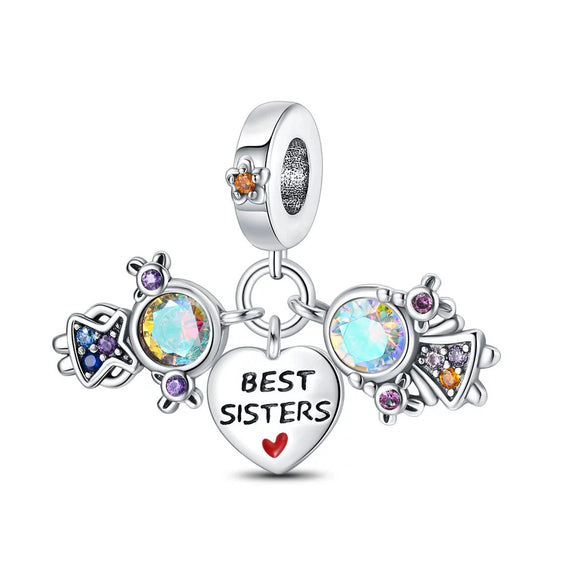 Wholesale Jewelry Accessories Copper Silver Plated Dripping Oil Design Pendant