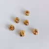 Wholesale Jewelry Accessories Copper With Copper Plating And Gold Beads For Ring Earrings Necklace