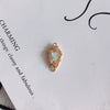 Wholesale Jewelry Accessories Copper Zircon Inlaid Double Hanging Hollow Pendant