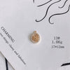 Wholesale Jewelry Accessories Copper Zircon Inlaid Star Bow Four Leaf Clover Hollow Pendant
