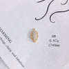 Wholesale Jewelry Accessories Copper Zircon Inlay Flower Moon Hollow Necklace Material