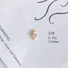 Wholesale Jewelry Accessories Copper Zircon Inlay Flower Moon Hollow Necklace Material