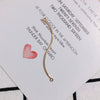 Wholesale Jewelry Accessories Electroplating Sshaped Pendant Tassel Material
