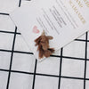 Wholesale Jewelry Accessories Fresh Tassel Small Flower Earrings Pendant Handwoven Fabric Material