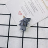 Wholesale Jewelry Accessories Fresh Tassel Small Flower Earrings Pendant Handwoven Fabric Material