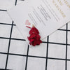 Wholesale Jewelry Accessories Fresh Tassel Small Flower Earrings Pendant Handwoven Fabric Material