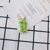 Wholesale Jewelry Accessories Fresh Tassel Small Flower Earrings Pendant Handwoven Fabric Material