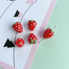 Wholesale Jewelry Accessories Glass Glaze Fruit Shaped Beaded Bracelet Earrings Pendant