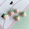 Wholesale Jewelry Accessories Glass Glaze Fruit Shaped Beaded Bracelet Earrings Pendant