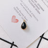 Wholesale Jewelry Accessories Glass Glaze Teardrop Shape Pendant For Bracelet And Necklace
