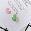 Wholesale Jewelry Accessories Glass Glaze Teardrop Shape Pendant For Bracelet And Necklace