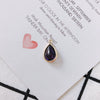 Wholesale Jewelry Accessories Glass Glaze Teardrop Shape Pendant For Bracelet And Necklace