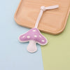 Wholesale Jewelry Accessories Leather Mushroom Pendant Clothing Accessories