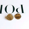 Wholesale Jewelry Accessories Plastic Resin Circle Round Dripping Glue Needle With Hole Pendant Earring Accessories