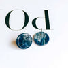 Wholesale Jewelry Accessories Plastic Resin Circle Round Dripping Glue Needle With Hole Pendant Earring Accessories