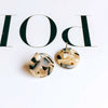 Wholesale Jewelry Accessories Plastic Resin Circle Round Dripping Glue Needle With Hole Pendant Earring Accessories
