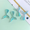 Wholesale Jewelry Accessories Plastic Resin Environmental Protection Mermaid Fishtail Hairpin
