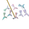 Wholesale Jewelry Accessories Plastic Resin Environmental Protection Mermaid Fishtail Hairpin