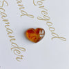 Wholesale Jewelry Accessories Plastic Resin Heartshaped Stone Mobile Phone Case Pendant With Cream Water Ripple Smoke Design