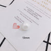 Wholesale Jewelry Accessories Plastic Resin Imitation Pearl Shaped Beads Earrings Hair Accessories With Magic Pearlescent Wrinkle Effect