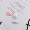 Wholesale Jewelry Accessories Plastic Resin Imitation Pearl Shaped Beads Earrings Hair Accessories With Magic Pearlescent Wrinkle Effect