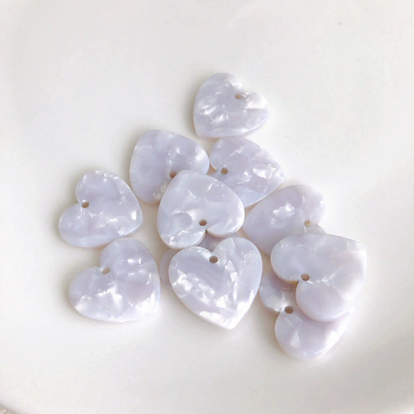 Wholesale Jewelry Accessories Plastic Resin Love Art Earrings Bracelet Pendant Harajuku Style