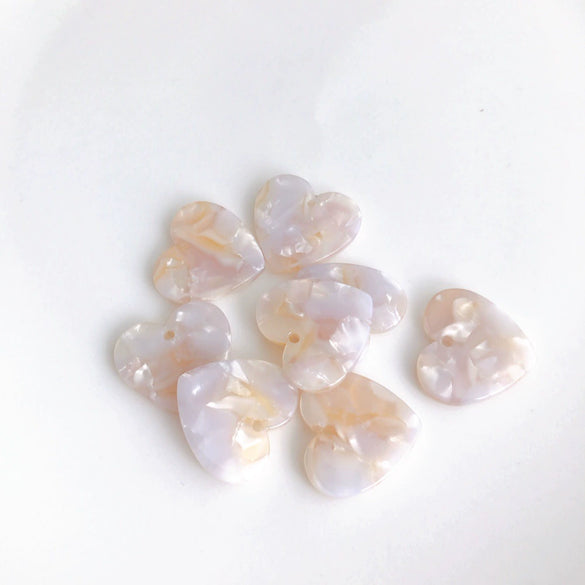 Wholesale Jewelry Accessories Plastic Resin Love Art Earrings Bracelet Pendant Harajuku Style