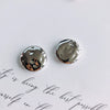 Wholesale Jewelry Accessories Plastic Resin Round Irregular Flat Beads Electroplating Handmade Simple Geometric