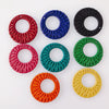 Wholesale Jewelry Accessories Plastic Resin Woven Rattan Hollow Ring Pendant Earrings