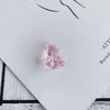 Wholesale Jewelry Accessories Resin Acrylic Transparent Bear Hole Pendant Necklace Material
