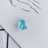 Wholesale Jewelry Accessories Resin Acrylic Transparent Bear Hole Pendant Necklace Material