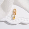 Wholesale Jewelry Accessories 925 Silver Bow Love Pearl Buckle Vshaped Fourleaf Clover Oshaped With Zirconia Design