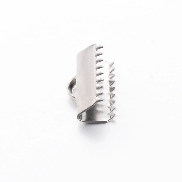 Wholesale Jewelry Accessories Stainless Steel Rectangle Horse Buckle Rope With Clip Buckle Lock Buckle Fixed Necklace Bracelet Connection Electroplating