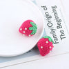 Wholesale Jewelry Accessories Wool Woven Fruit Cherry And Strawberry Pendant And Earrings Material