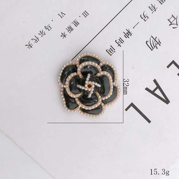 Wholesale Jewelry Accessories Zinc Alloy Handmade Diamond Pearl Flower Phone Case Accessories