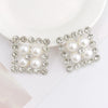 Wholesale Jewelry Accessories Zinc Alloy Handmade Square Mobile Phone Case Airbag Bracket Material