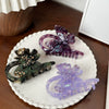 Wholesale Jewelry Acetic Acid Material Diamondencrusted Butterfly Hair Gripper Highend Women's Hair Accessory