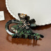 Wholesale Jewelry Acetic Acid Material Diamondencrusted Butterfly Hair Gripper Highend Women's Hair Accessory