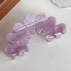 Wholesale Jewelry Acetic Acid Petal Geometric Large Grab Clip For Women